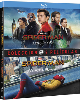 Pack Spider-Man: Homecoming + Spider-Man: Lejos de Casa Blu-ray