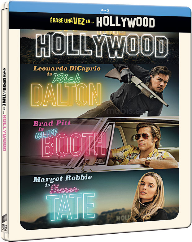 carátula Érase una vez en... Hollywood - Edición Metálica Blu-ray 1