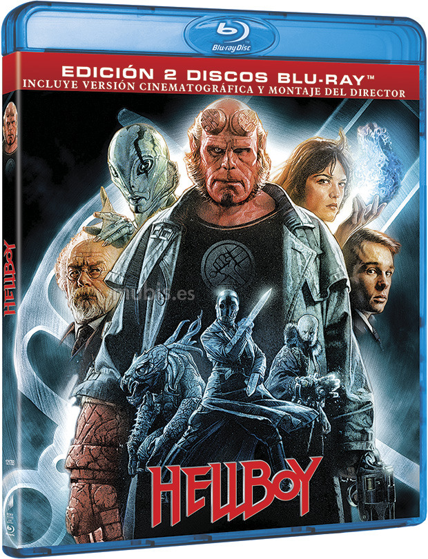 carátula Hellboy Blu-ray 1
