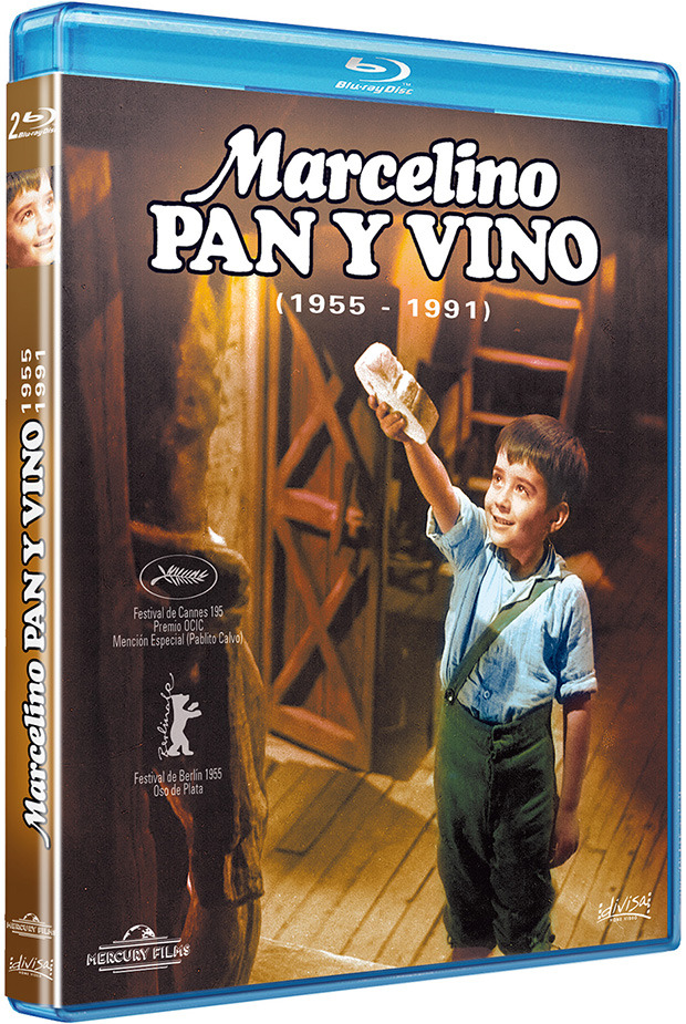 carátula Pack Marcelino Pan y Vino (1955) + Marcelino Pan y Vino (1991) Blu-ray 1