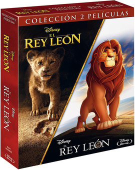 Pack El Rey León (1994) + El Rey León (2019) Blu-ray