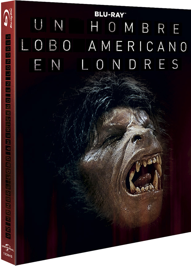 carátula Un Hombre Lobo Americano en Londres Blu-ray 1