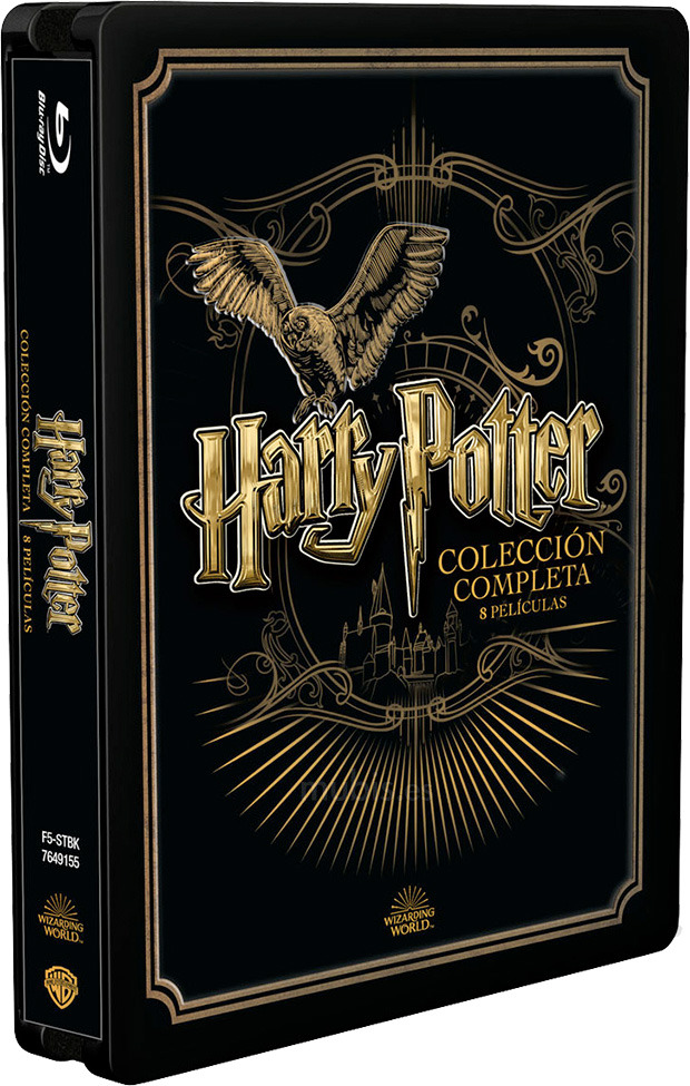 carátula Harry Potter - Colección Completa (Edición Metálica) Blu-ray 1