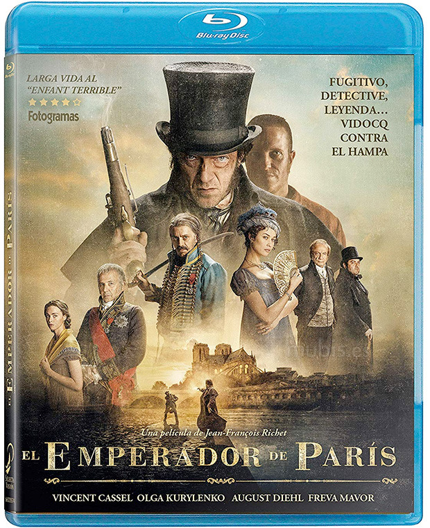 carátula El Emperador de París Blu-ray 1