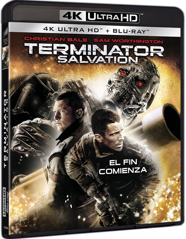 carátula Terminator Salvation Ultra HD Blu-ray 1