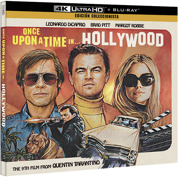 carátula Érase una vez en... Hollywood - Edición Coleccionista Ultra HD Blu-ray 1