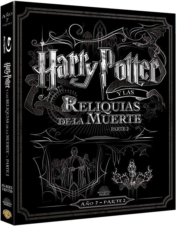 carátula Harry Potter y las Reliquias de la Muerte: Parte II Blu-ray 1