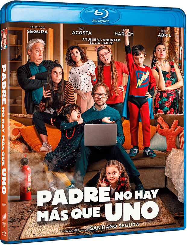 carátula Padre no Hay más que Uno Blu-ray 1