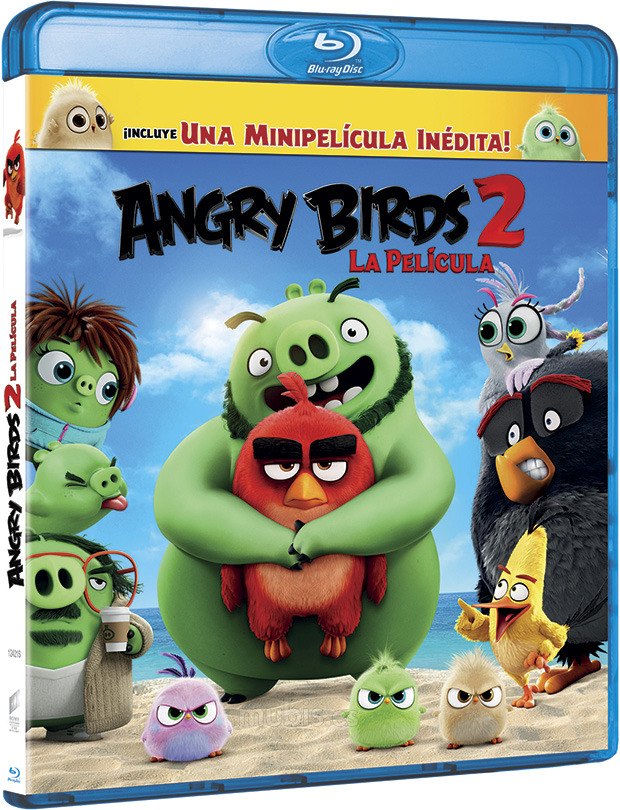 carátula Angry Birds 2. La Película Blu-ray 1