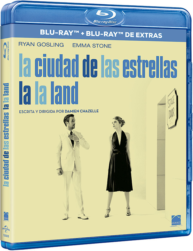 carátula La Ciudad de las Estrellas - La La Land Blu-ray 1