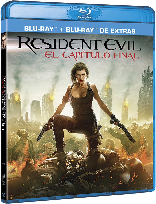 carátula Resident Evil: El Capítulo Final Blu-ray 1
