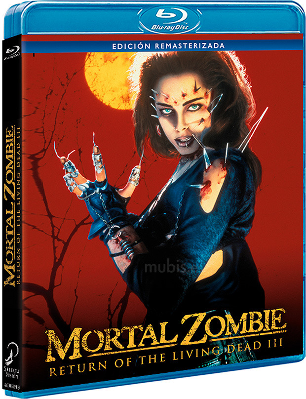 carátula Mortal Zombie Blu-ray 1