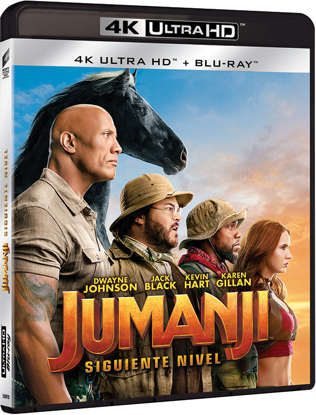 carátula Jumanji: Siguiente Nivel Ultra HD Blu-ray 1