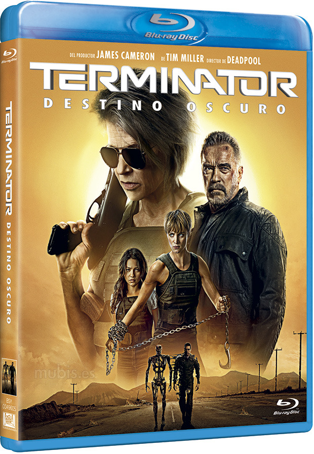 carátula Terminator: Destino Oscuro Blu-ray 1