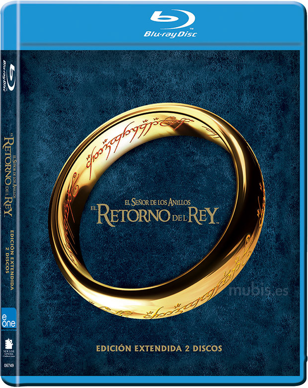 carátula El Señor de los Anillos: El Retorno del Rey - Edición Extendida Blu-ray 1