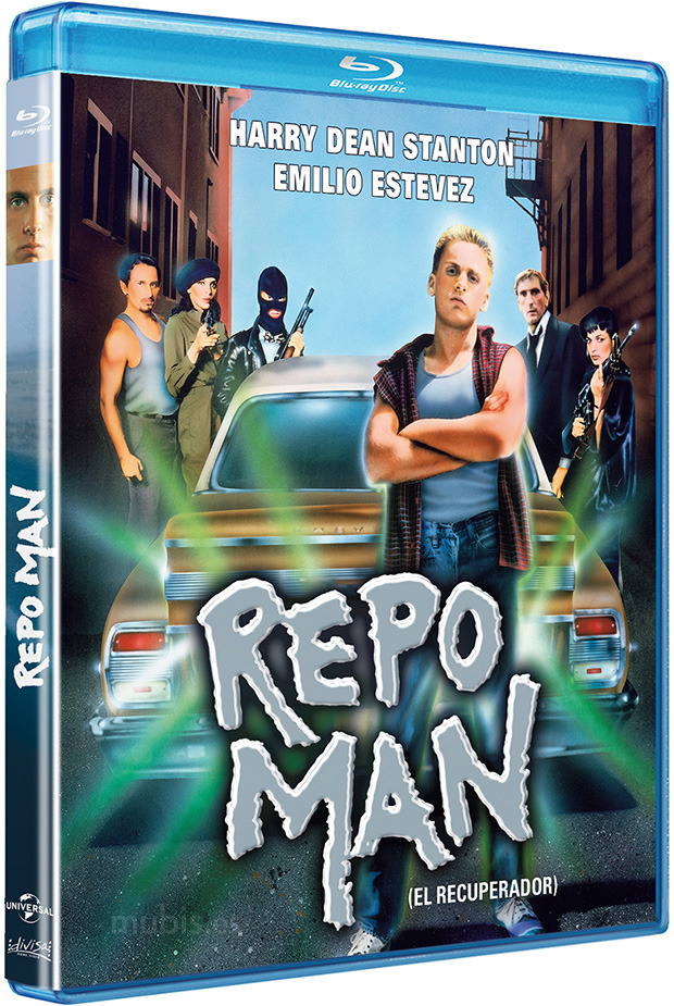 carátula Repo Man (El Recuperador) Blu-ray 1