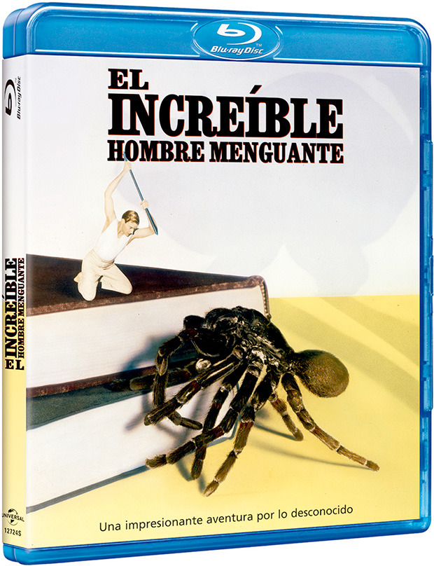 carátula El Increíble Hombre Menguante Blu-ray 1