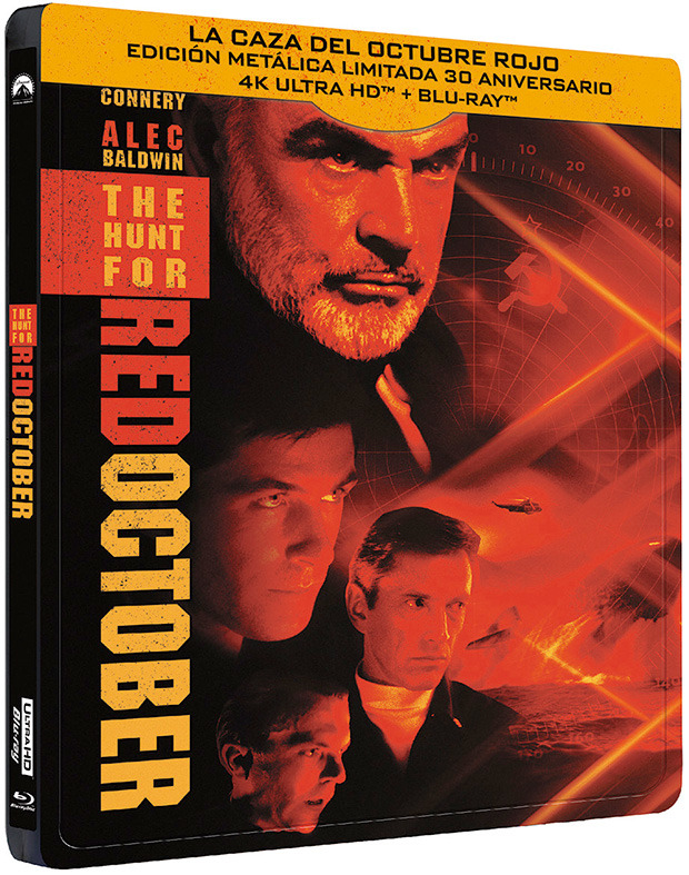 La Caza del Octubre Rojo - Edición Metálica 30º Aniversario Ultra HD Blu-ray