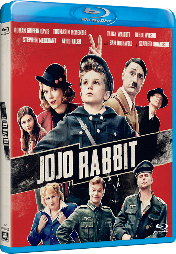 carátula Jojo Rabbit Blu-ray 1