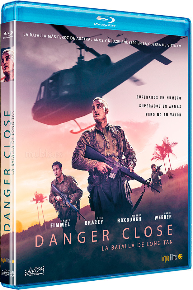 carátula Danger Close: La Batalla de Long Tan Blu-ray 1
