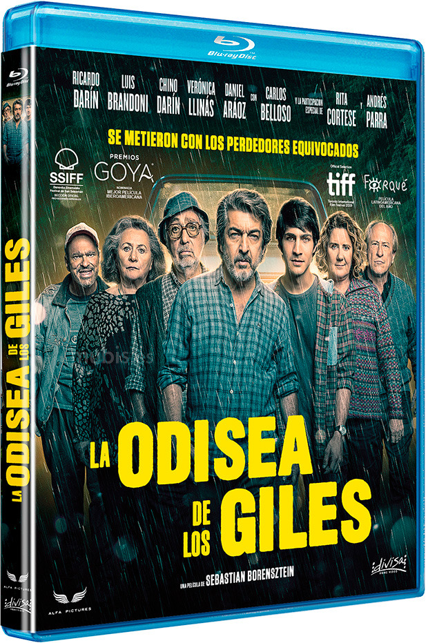 carátula La Odisea de Los Giles Blu-ray 1