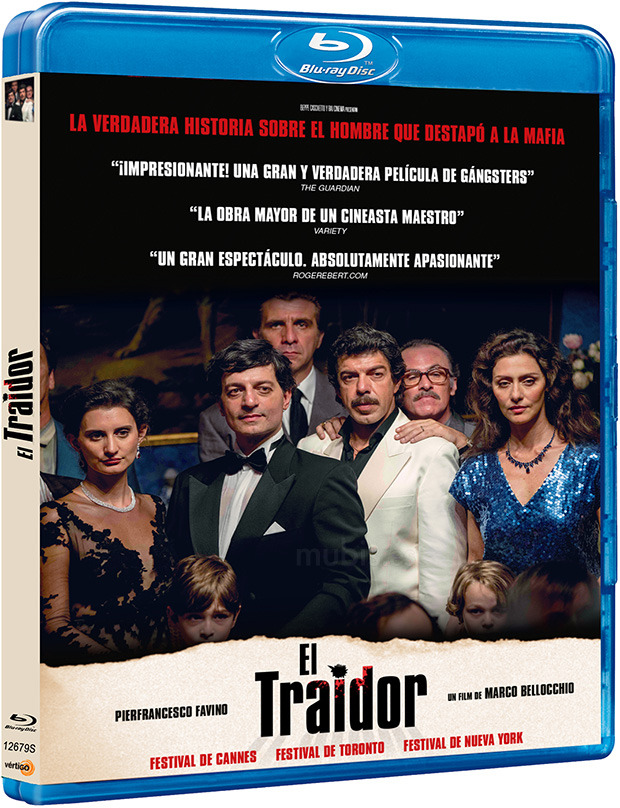 carátula El Traidor Blu-ray 1