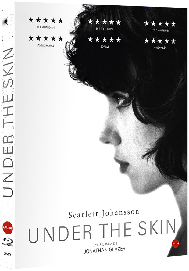 carátula Under the Skin Blu-ray 1
