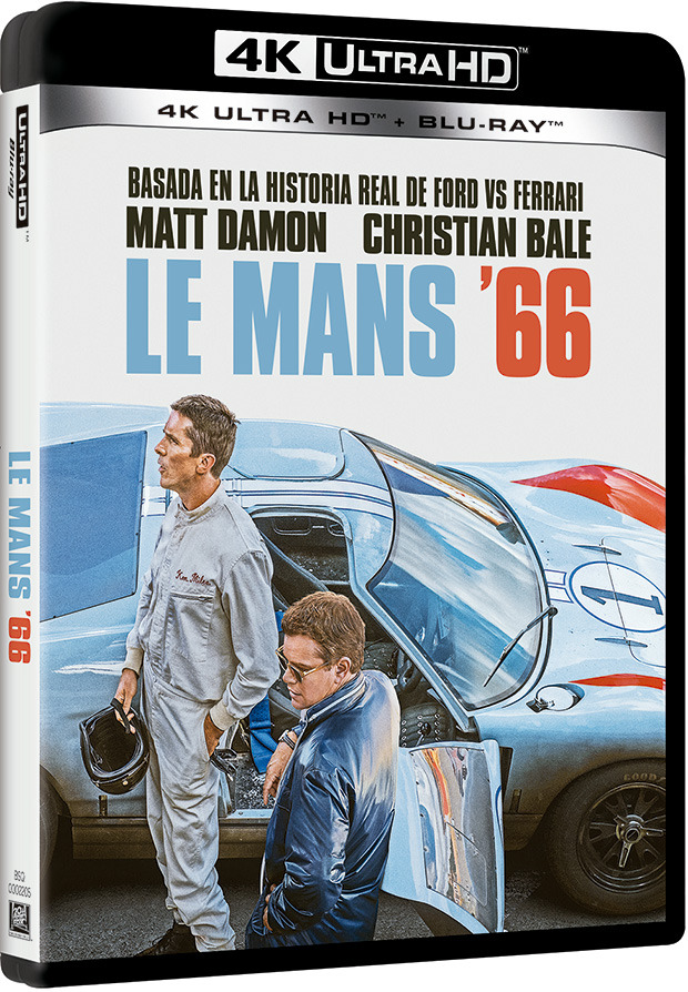 carátula Le Mans '66 Ultra HD Blu-ray 1
