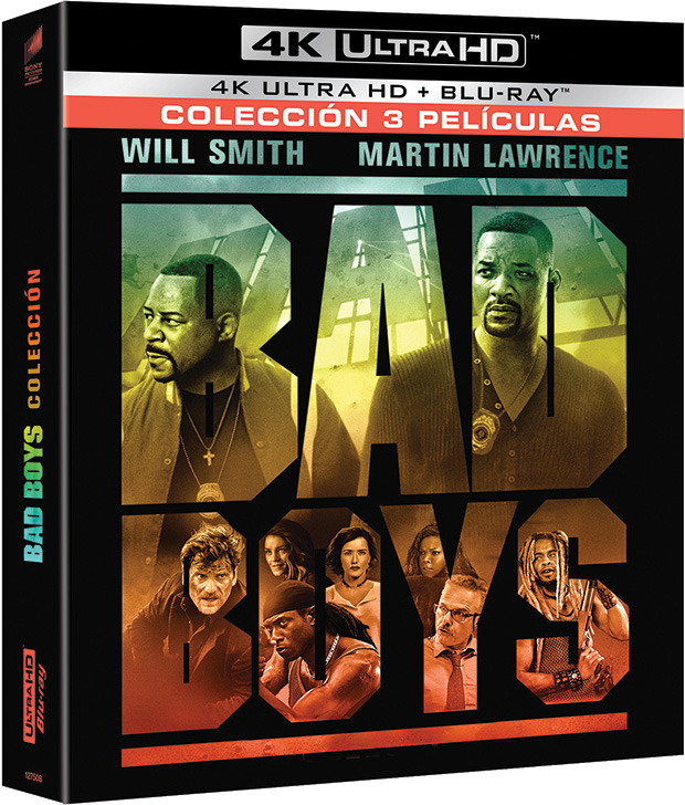 carátula Pack Dos Policías Rebeldes + Dos Policías Rebeldes II + Bad Boys for Life Ultra HD Blu-ray 1