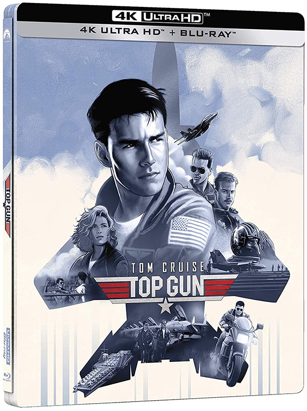 carátula Top Gun - Edición Metálica Ultra HD Blu-ray 1