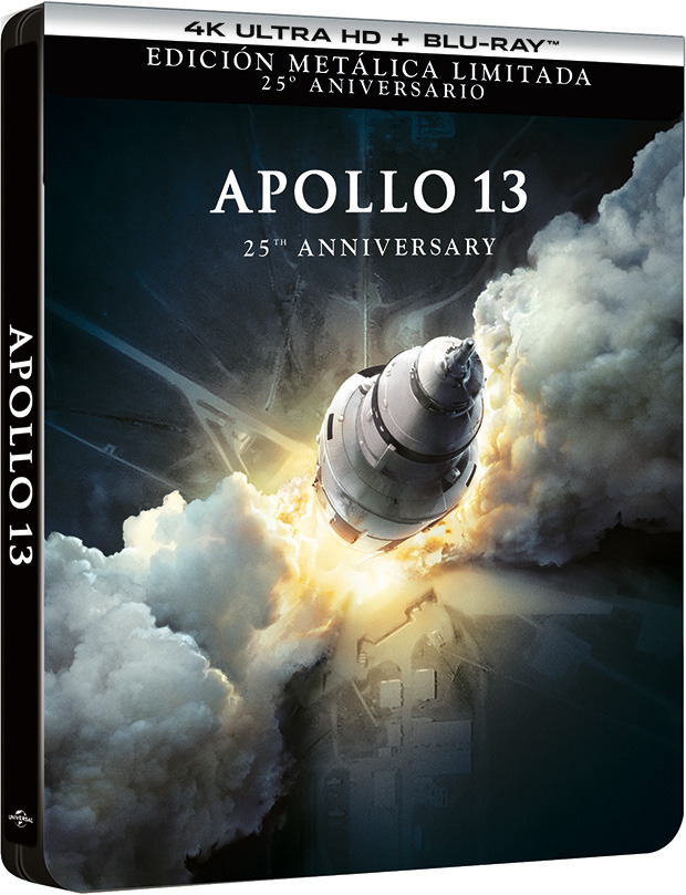 carátula Apolo 13 - Edición Metálica Ultra HD Blu-ray 1