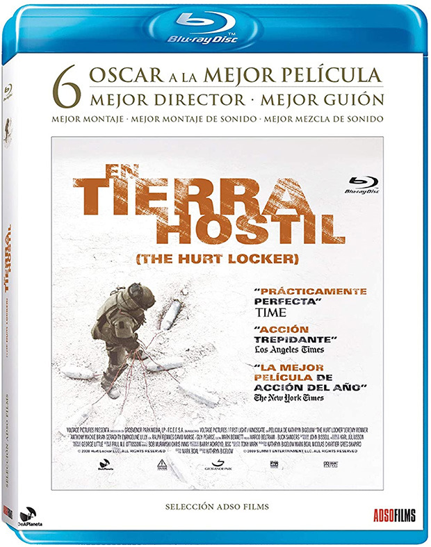carátula En Tierra Hostil Blu-ray 1