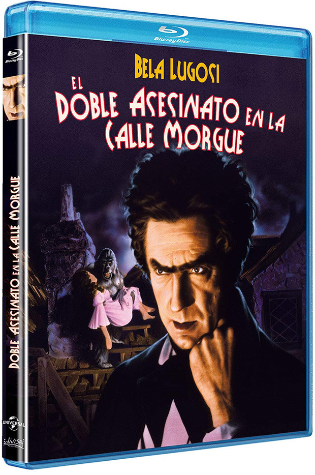 carátula El Doble Asesinato en la Calle Morgue Blu-ray 1