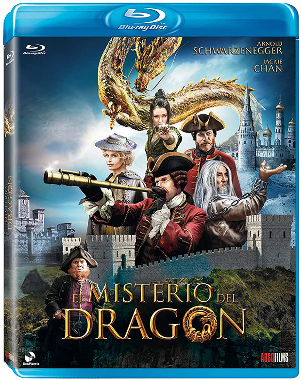 carátula El Misterio del Dragón Blu-ray 1
