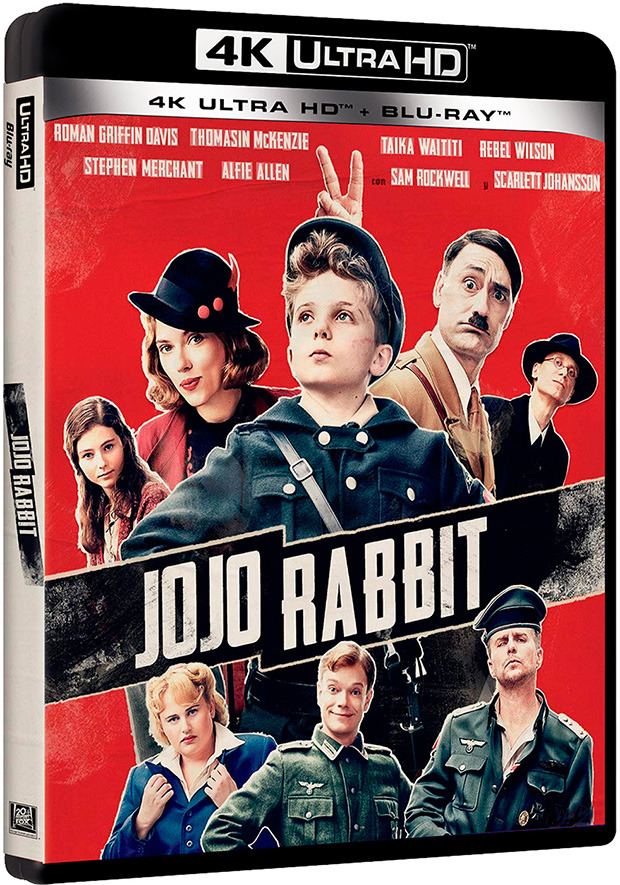 carátula Jojo Rabbit Ultra HD Blu-ray 2