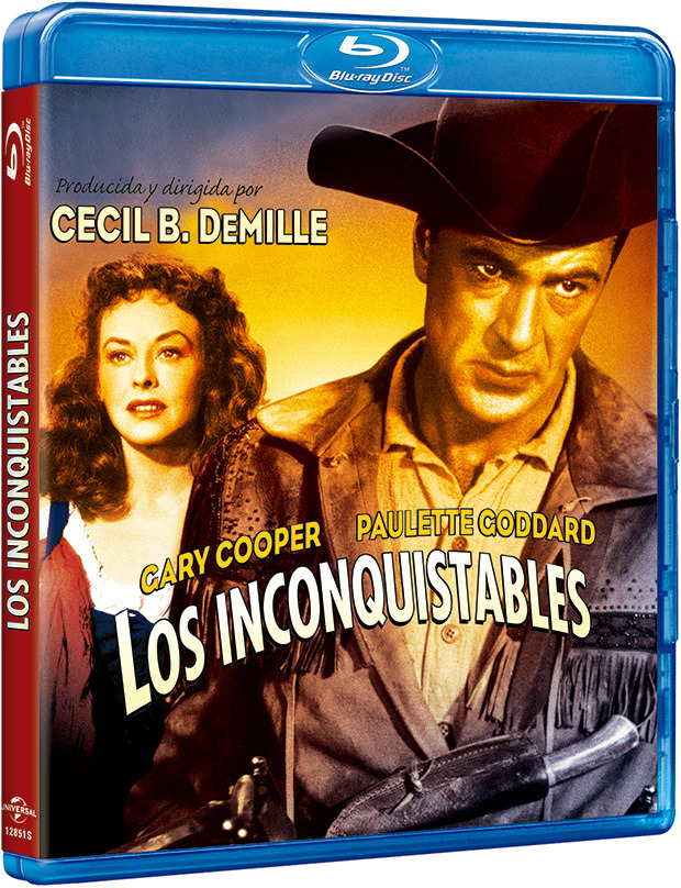 carátula Los Inconquistables Blu-ray 1