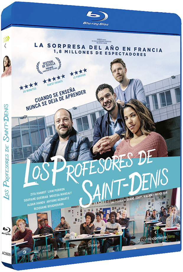 carátula Los Profesores de Saint-Denis Blu-ray 1