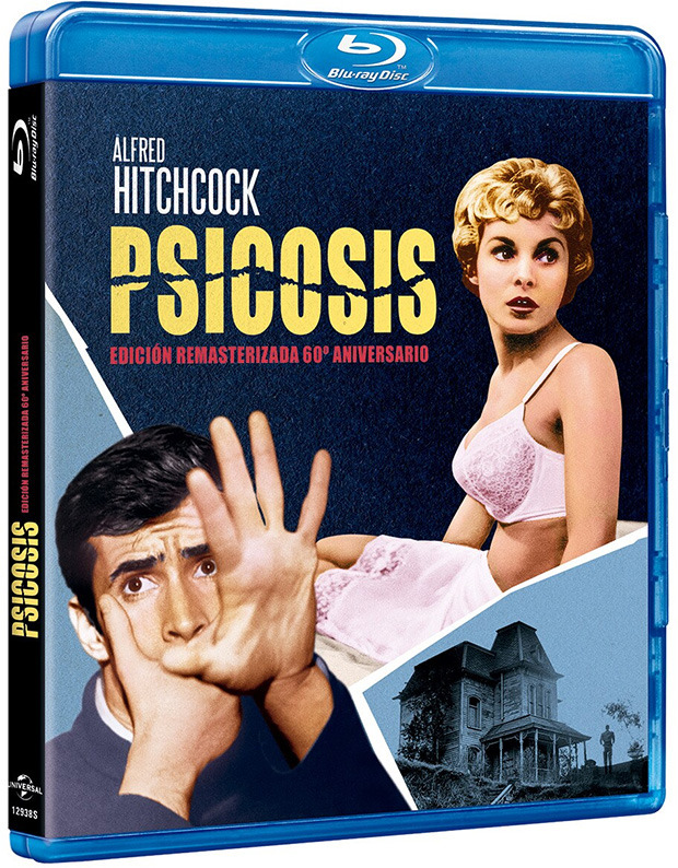 carátula Psicosis - Edición Remasterizada 60º Aniversario Blu-ray 1