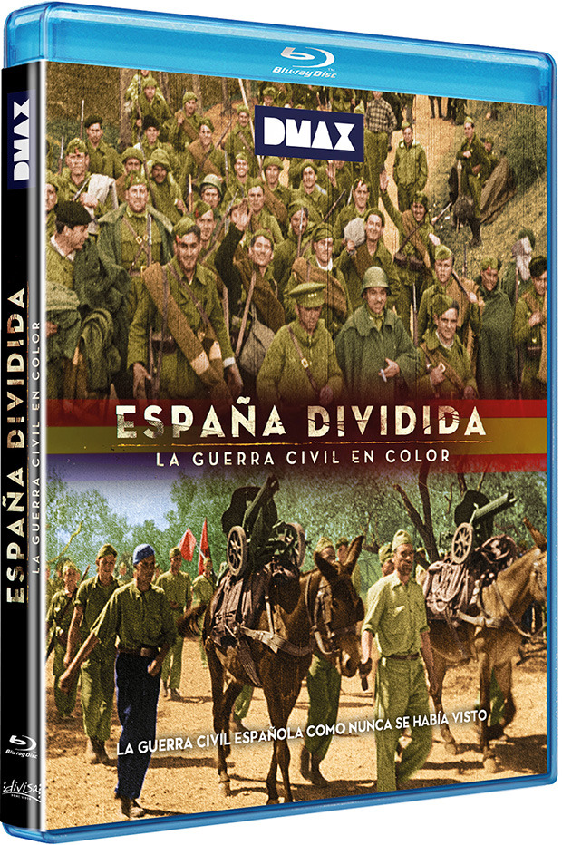 carátula España Dividida: La Guerra Civil en Color Blu-ray 1