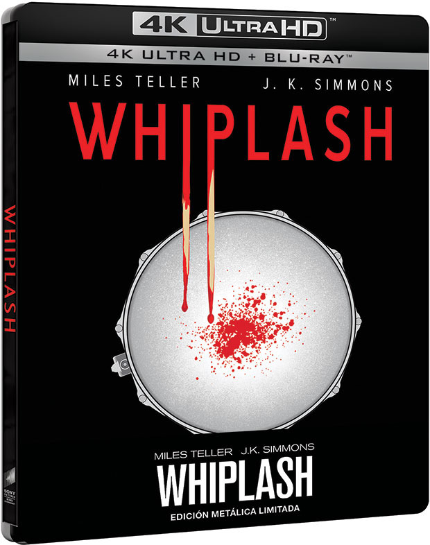 carátula Whiplash - Edición Metálica Ultra HD Blu-ray 1