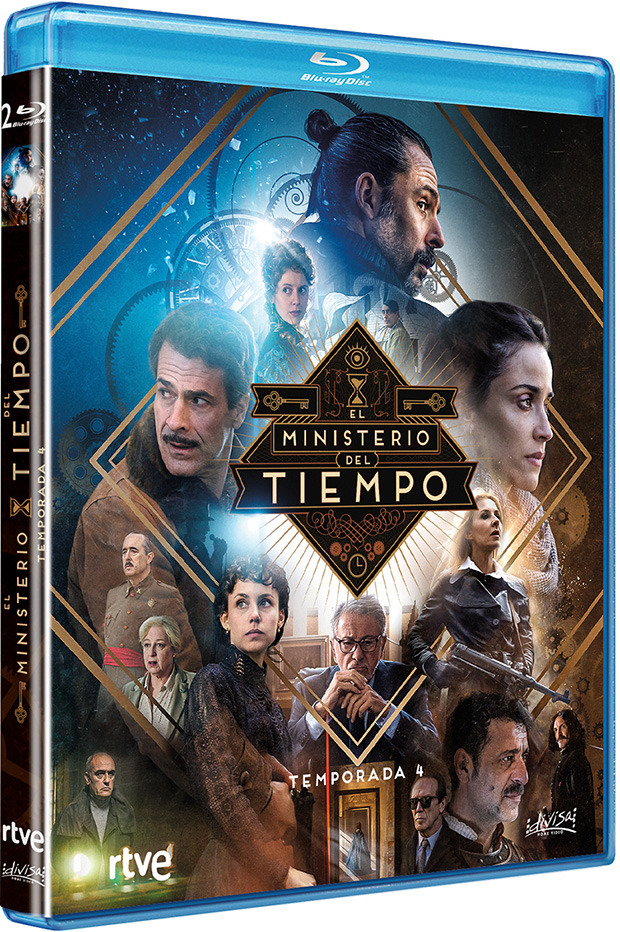 carátula El Ministerio del Tiempo - Cuarta Temporada Blu-ray 1