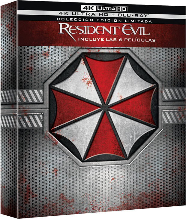 carátula Pack Resident Evil Ultra HD Blu-ray 1