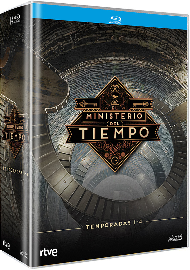carátula El Ministerio del Tiempo - Temporadas 1 a 4 Blu-ray 1