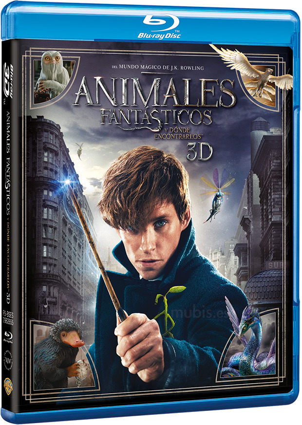 carátula Animales Fantásticos: Los Crímenes de Grindelwald Blu-ray 3D 1