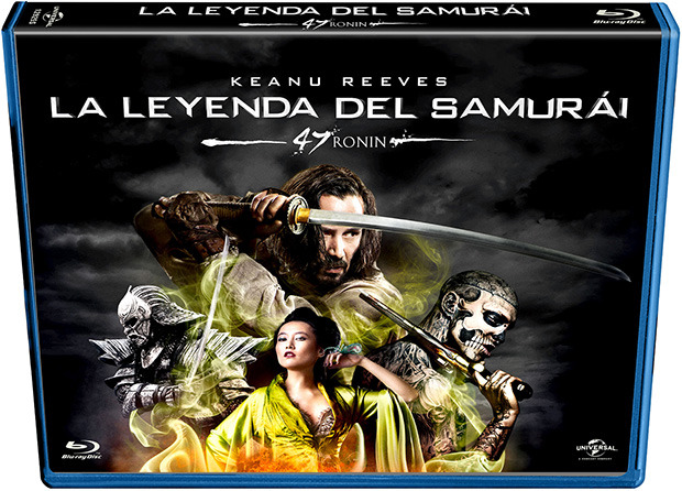 carátula La Leyenda del Samurái: 47 Ronin - Edición Horizontal Blu-ray 1