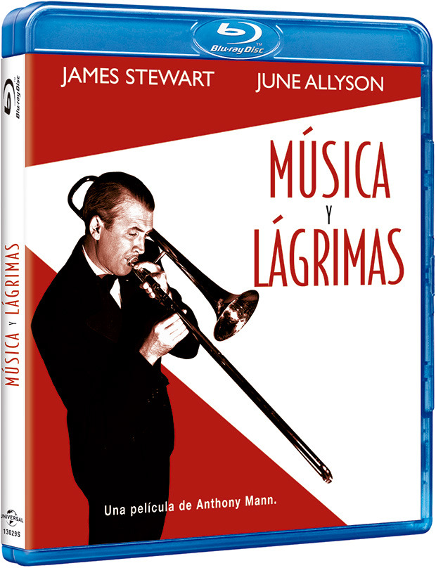carátula Música y Lágrimas Blu-ray 1