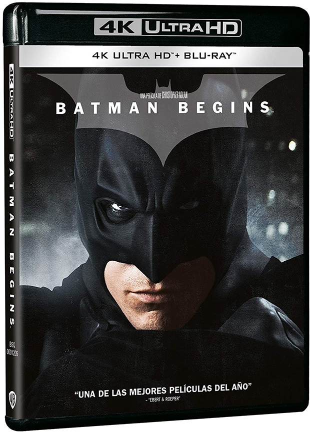 carátula Batman Begins Ultra HD Blu-ray 1