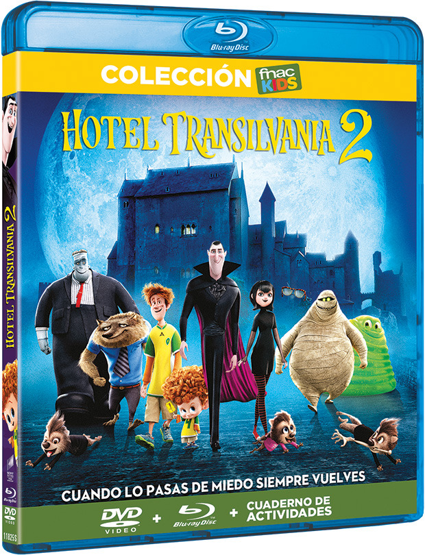 carátula Hotel Transilvania 2 Blu-ray 1
