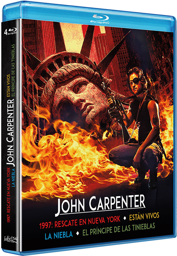 carátula Pack John Carpenter Blu-ray 1
