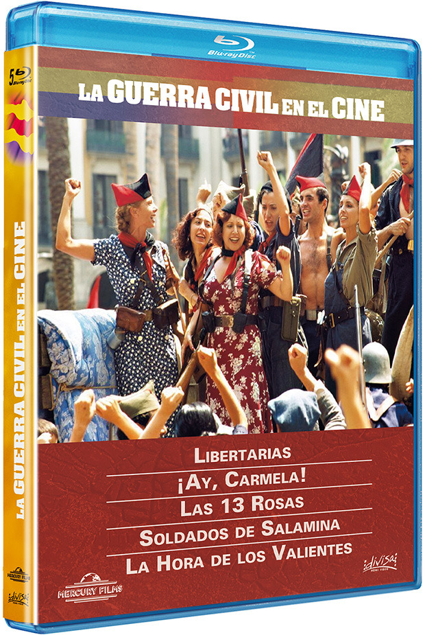 Pack La Guerra Civil en el Cine Blu-ray